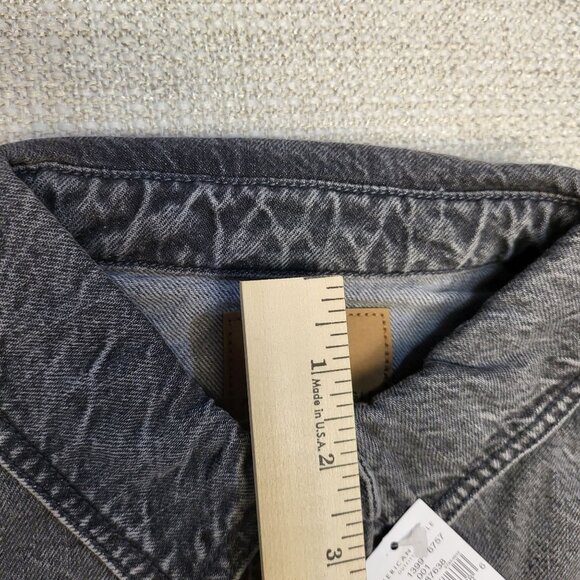 American Eagle Outfitters Womens Button-Down Denim Shirt Dress S/P NWT MSRP 79 - Picture 14 of 16